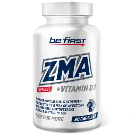 Be First ZMA + Vitamin D3 (90caps)