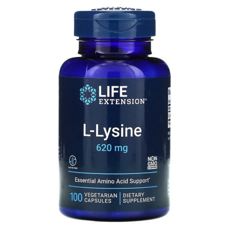 Life Extension L-Lysine 620 mg (100vcaps)