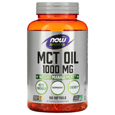 Now Sports MCT Oil 1000mg (150sgels)