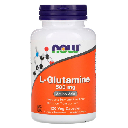 Now L-Glutamine 500mg (120caps)