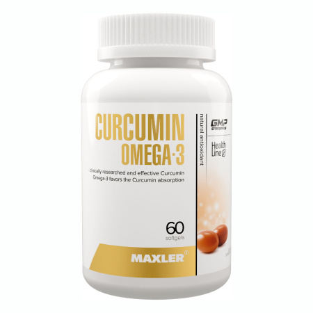 Maxler Curcumin Omega-3 (60caps)