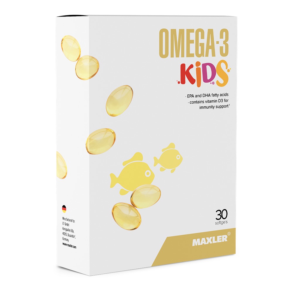 Maxler Omega-3 Kids (30caps)