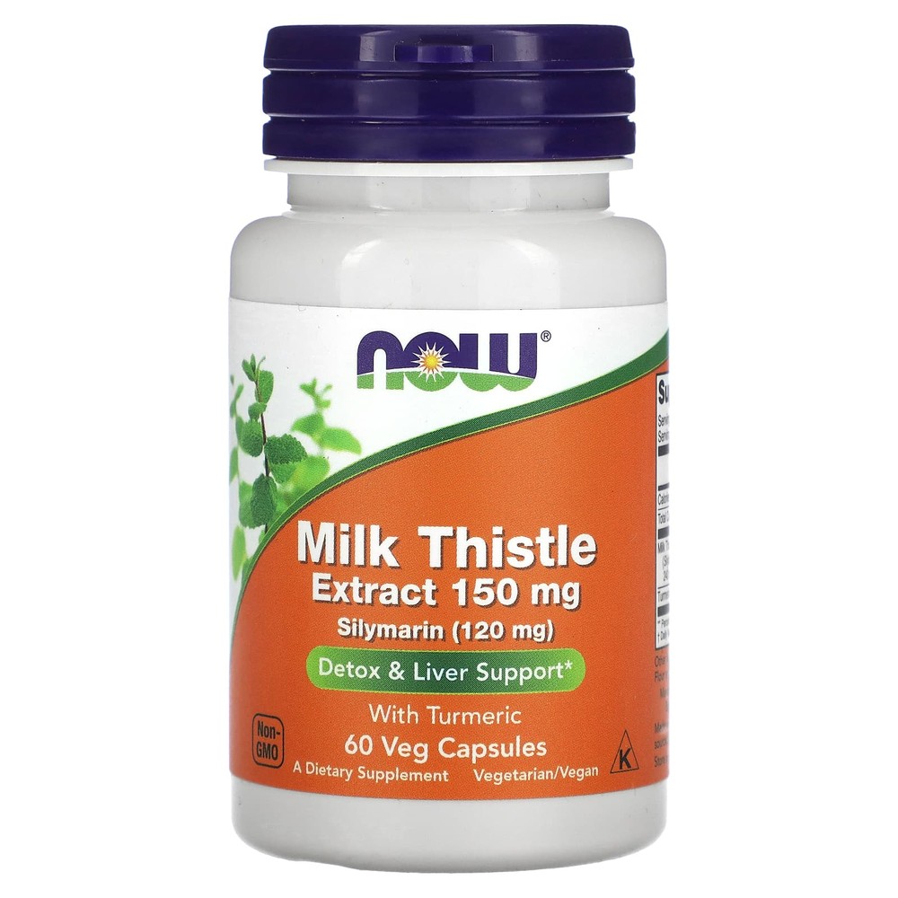 Now Silymarine Milk Thistle Extract 150mg (60vcaps)