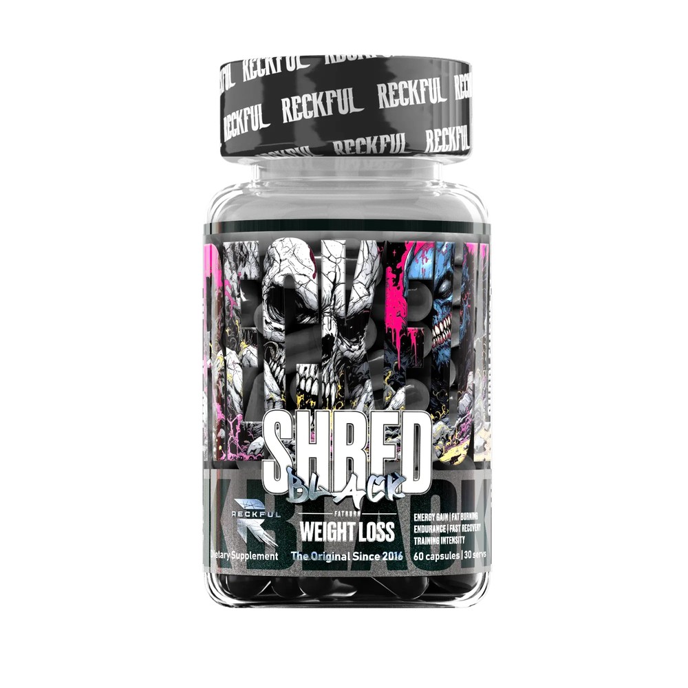 Reckful SHRED Black (60caps)
