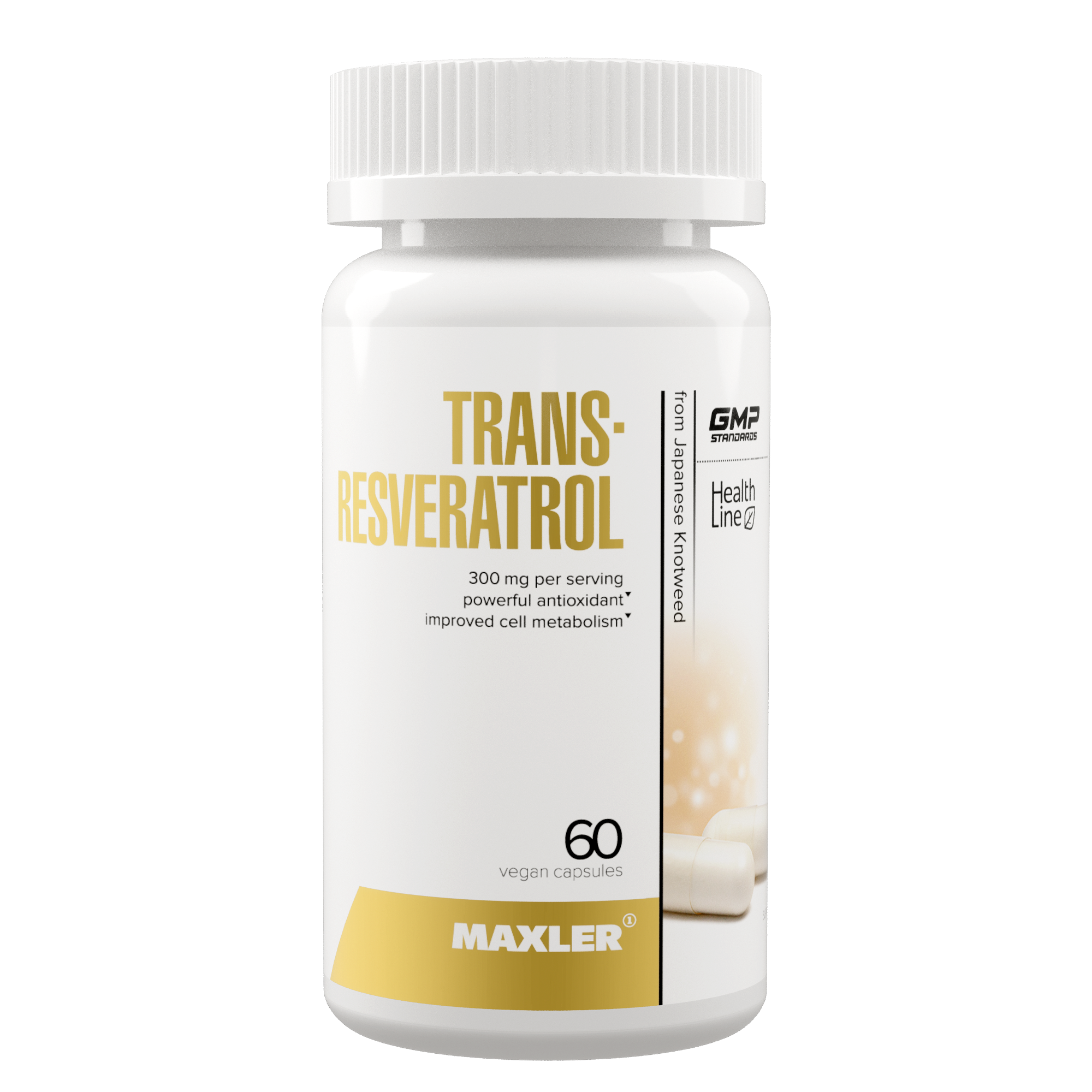 Maxler Trans Resveratrol (60vcaps)