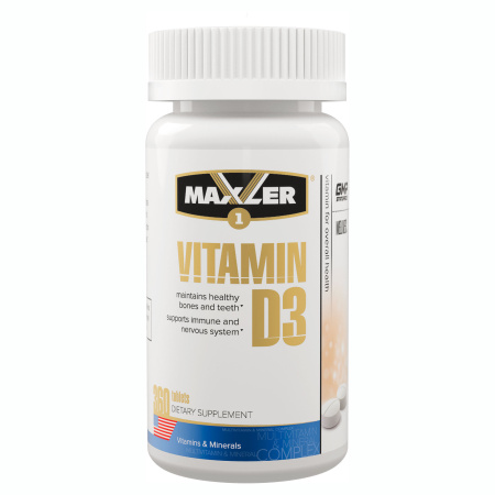 Maxler Vitamin D3 1200IU (360tab)