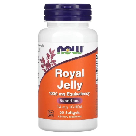 Now Royal Jelly 1000mg (60sgels)