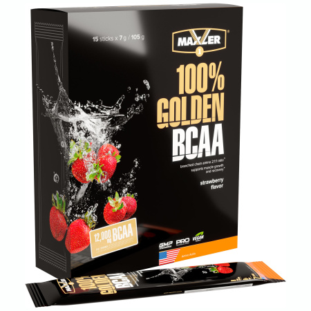 Maxler 100% Golden BCAA (15шт х 7гр)