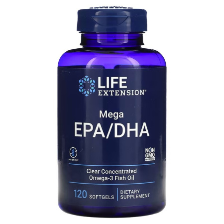 Life Extension Mega EPA DHA (120sgels)