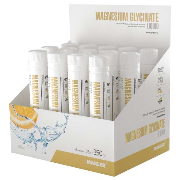 Maxler Magnesium Glycinate Liquid (14amp)