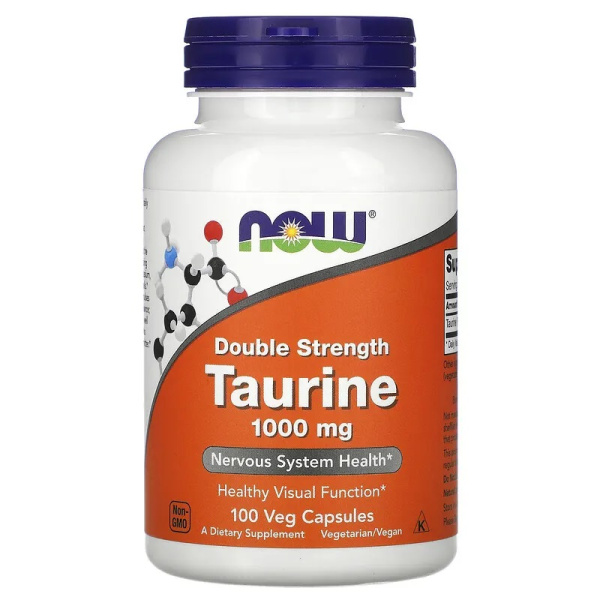 Now Taurine 1000mg (100caps)