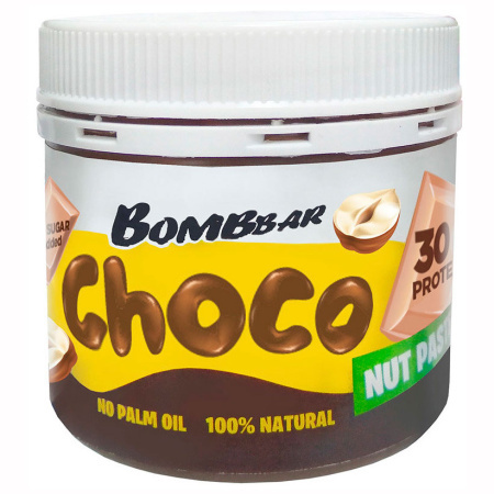 BombBar шоколадная паста с фундуком (150g)