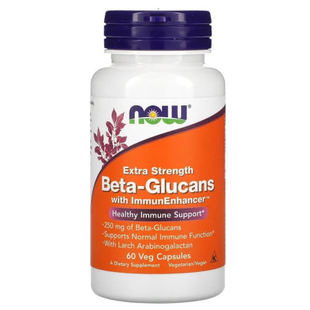 Now Beta-Glucans 250mg (60vcaps)