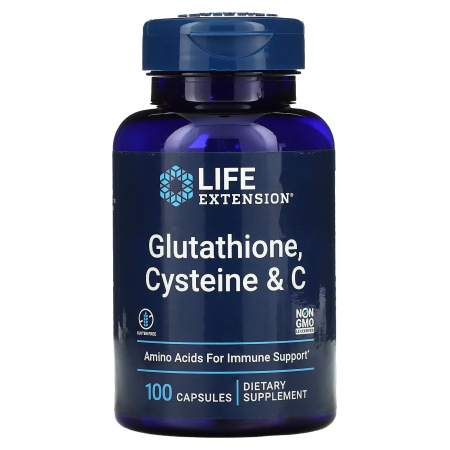Life Extension Glutathione Cysteine and C (100caps)