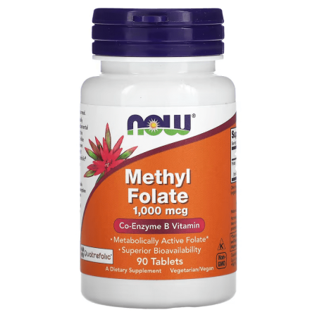 Now Methyl Folate 1000mcg (90tab)