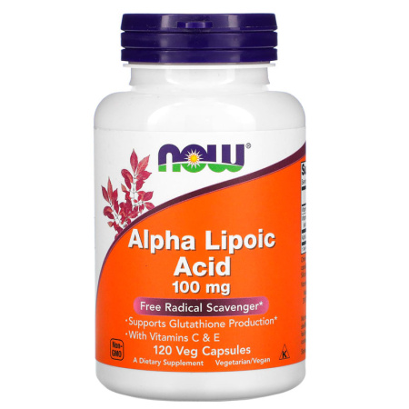 Now Alpha Lipoic Acid 100mg (120caps)