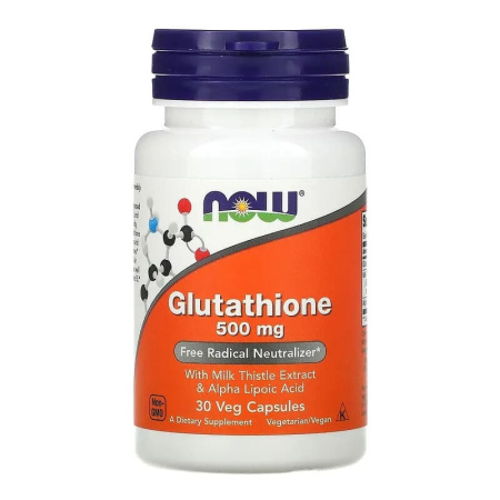 Now Glutathione 500mg (30vcaps)
