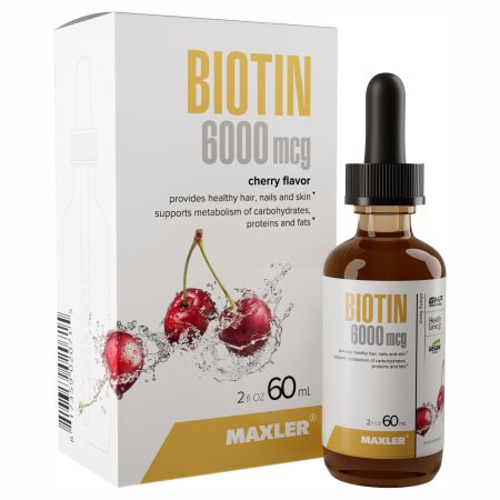 Maxler Biotin 6000 mcg (60ml)
