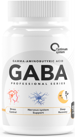 Optimum System GABA 500mg (90caps)