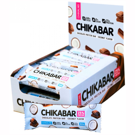 Chikalab протеиновый батончик Chikabar (60g)