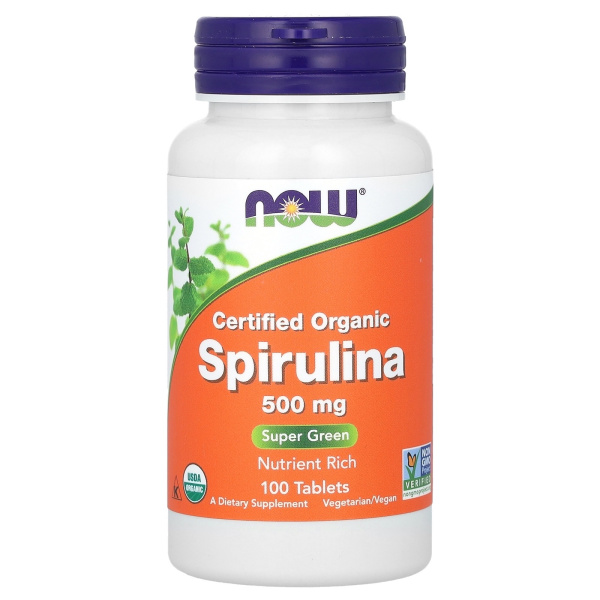 NOW Spirulina 500mg (100tab)