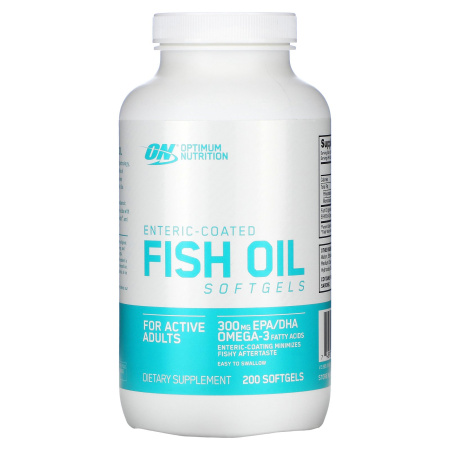 Optimum Nutrition Fish Oil Softgels (200 caps)