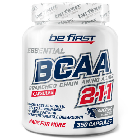 Be First BCAA Capsules (350caps)