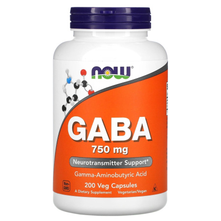 Now GABA 750 mg (200vcaps)