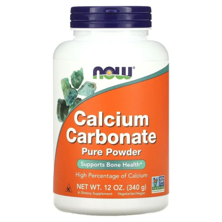 Now Calcium Carbonate Pure Powder (340g)
