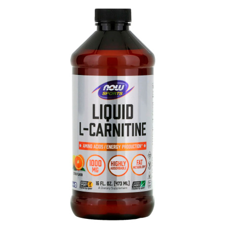 Now Sports Liquid L-Carnitine (473ml)
