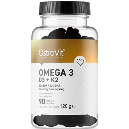 Ostrovit Omega-3 D3+K2(90caps)