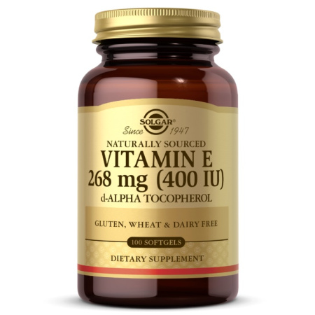 Solgar Naturally Sourced Vitamin E 268 mg (400 IU) (100sgels)