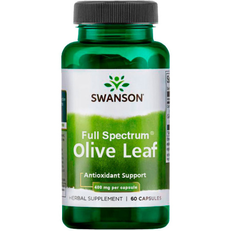 Swanson Full Spectrum Olive Leaf 400 mg (60caps)