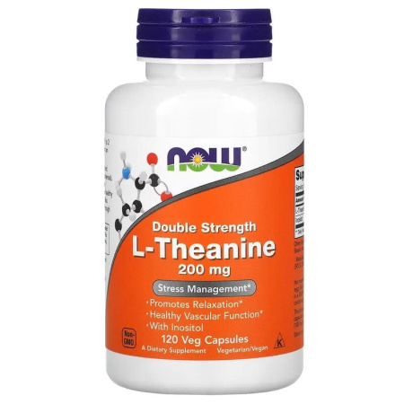 Now L-Theanine 200mg (120vcaps)