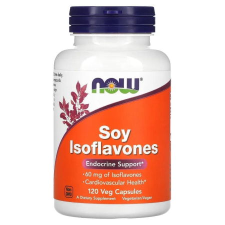 Now Soy Isoflavones 60mg (120vcaps)