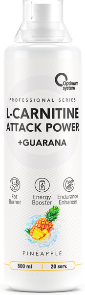 Optimum System L-Carnitine Attack Power (500ml)
