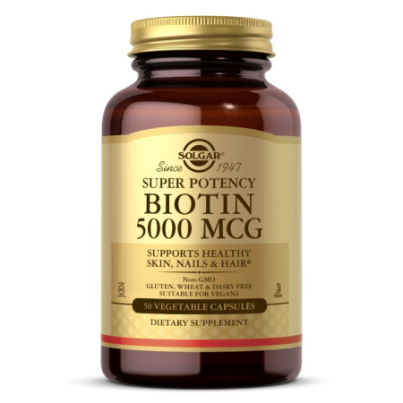 Solgar Biotin 5000 mcg (50vcaps)