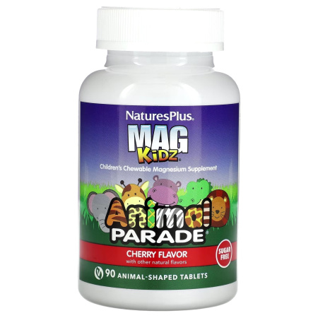 NaturesPlus Mag Kidz Animal Parade (90 жев.таб.)