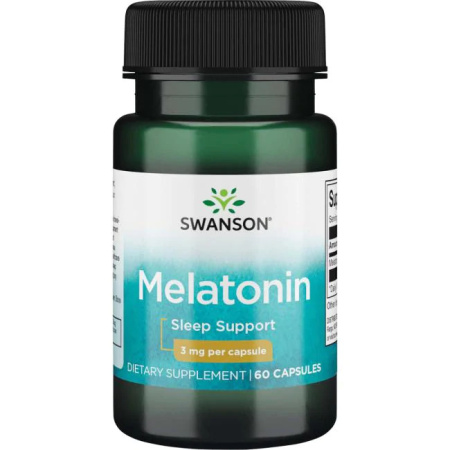 Swanson Melatonin 3mg (60caps)