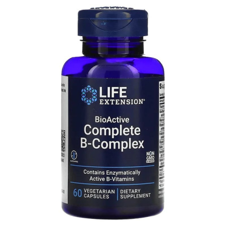 Life Extension BioActive Complete B-Complex (60vcaps)
