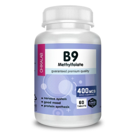 Chikalab B9 Methylfolate (60tab)