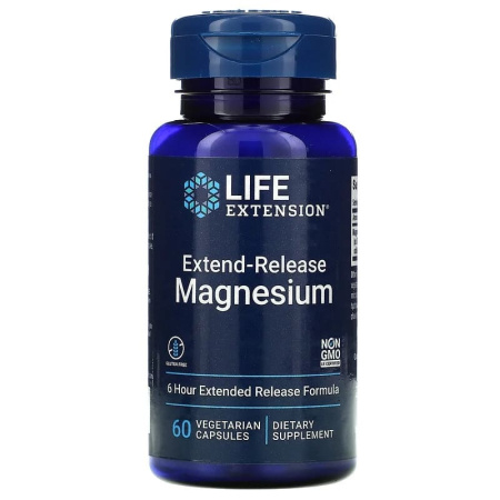 Life Extension Extend-Release Magnesium (60vcaps)