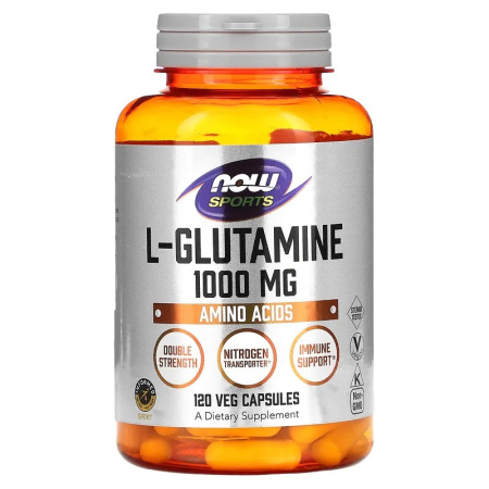 Now Sports L-Glutamine 1000mg (120vcaps)