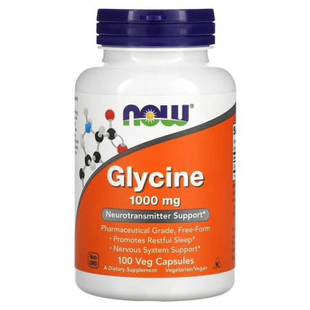 Now Glycine 1000mg (100vcaps)