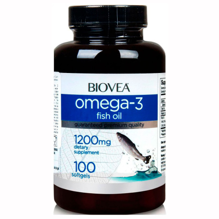 Biovea Omega-3 Fish Oil 1200mg (100caps)