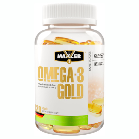 Maxler Omega-3 Gold DE (120caps)
