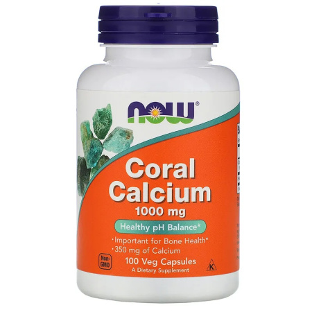 Now Coral Calcium 1000mg (100caps)