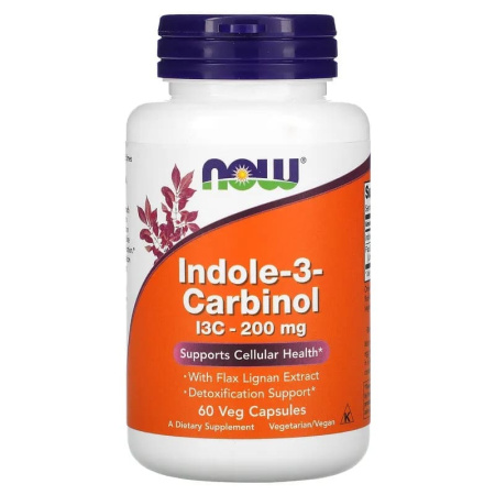 Now Indole-3-Carbinol 200mg (60vcaps)