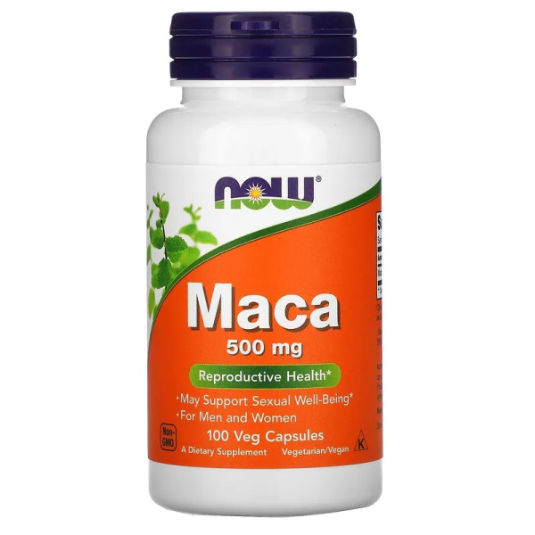 Now Maca 500mg (100caps)
