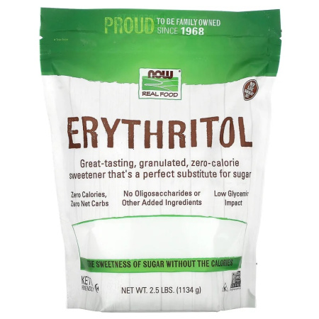 Now Real Food Erythritol (1134g)